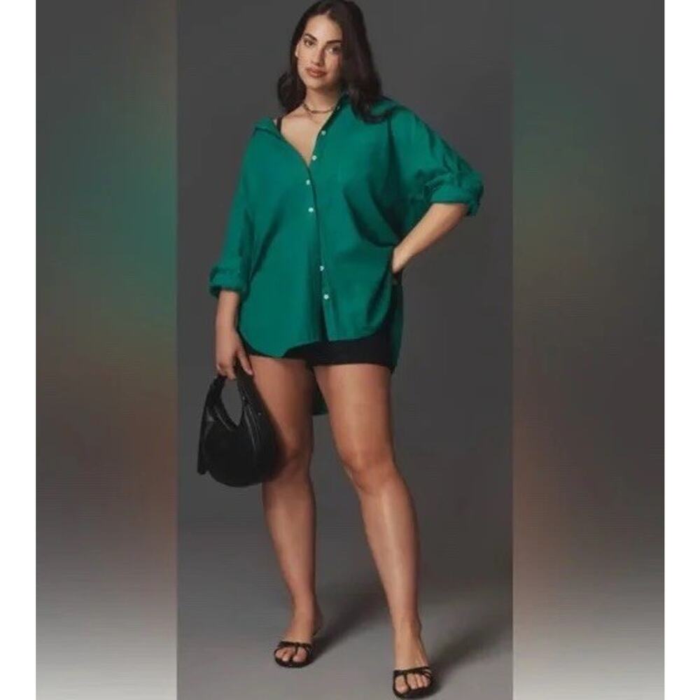 Anthropologie Maeve The Bennet Button Down Shirt … - image 3